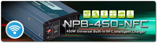 NPB-450-NFC Series: 450W Universal Built-in NFC Intelligent Charger