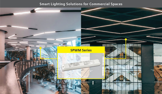 SPWM-75/150/240 Series: 75W~240W Constant Voltage Dimming / Color Tuning LED Drivers