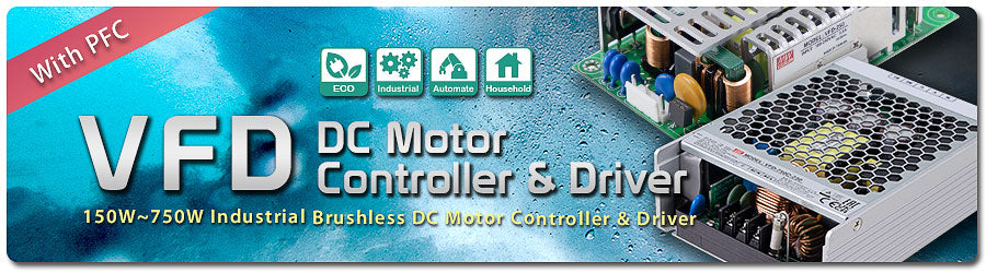 VFD DC Motor Controller & Driver