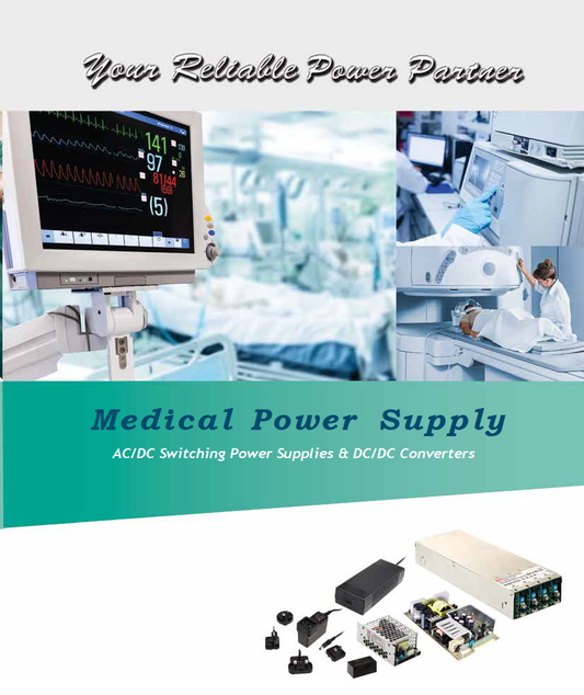 MEAN WELL Medical Power Supplies - By Advice Electronics In Israel