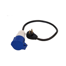 מתאם בין שקע סיקון לשקע קיר למטען עד 32A