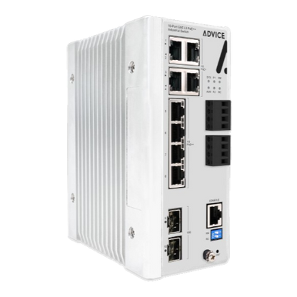 GIS8UP2X360 - Industrial L3 PoE++ Switch