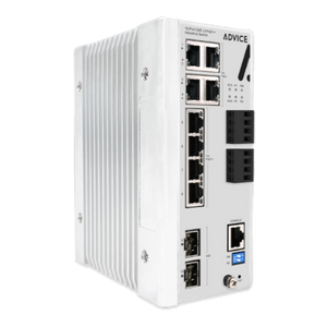 GIS8UP2X360 - Industrial L3 PoE++ Switch