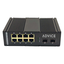 Booster Industrial PoE switch MISB8P2F240