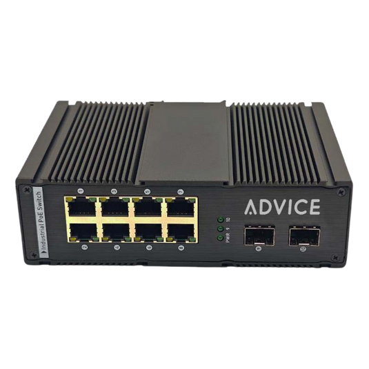 Booster Industrial PoE switch MISB8P2F240