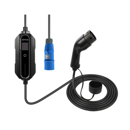 Single-phase adjustable EV charger up to 16A