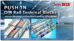 PUSH-IN DIN Rail Terminal Blocks