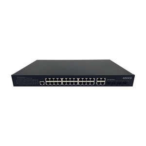 ADV-SWM24P4C-18 28 Port Managed PoE Switch