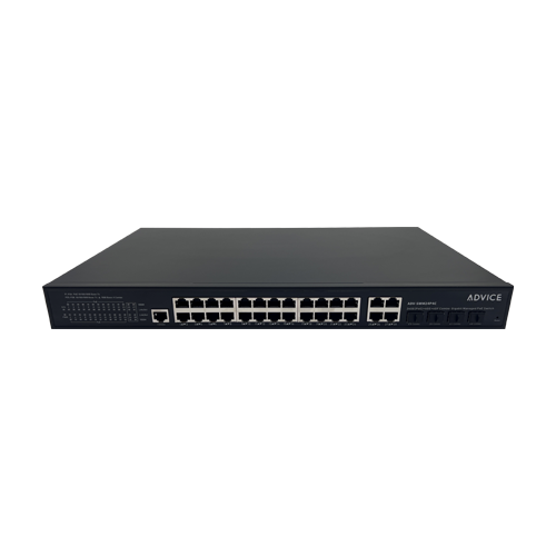 ADV-SWM24P4C-18 28 Port Managed PoE Switch