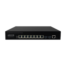 ADV-SWM8P2F(V2) 8 Ports  Gigabit Managed PoE