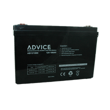 מצבר לאל פסק 12V 100AH - ADVICE.CO.IL