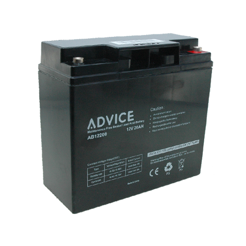 מצבר לאל פסק 12V 20AH - ADVICE.CO.IL