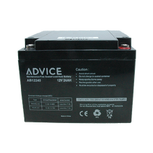 מצברים לאל פסק 12V 24AH - ADVICE.CO.IL