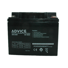 מצבר לאל פסק 12V 40AH - ADVICE.CO.IL