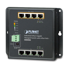 WGS-804HPT מתג POE תעשייתי - ADVICE.CO.IL