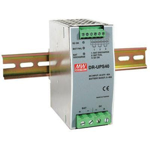 DR-UPS40 40A DC UPS Control Unit - MEANWELL POWER SUPPLY