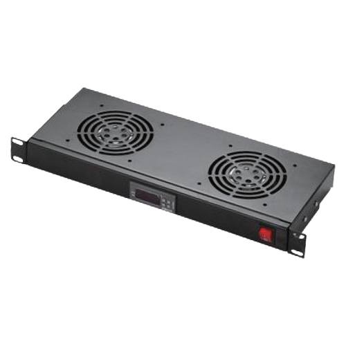 1U Digital Temperature Unit with Cooling Fans - ADVICE.CO.IL