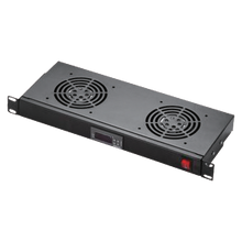 1U Digital Temperature Unit with Cooling Fans - ADVICE.CO.IL