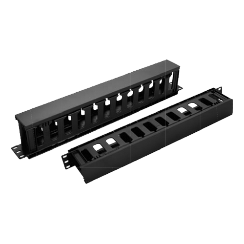 Single Side Plastic Cable Manager - ADVICE.CO.IL